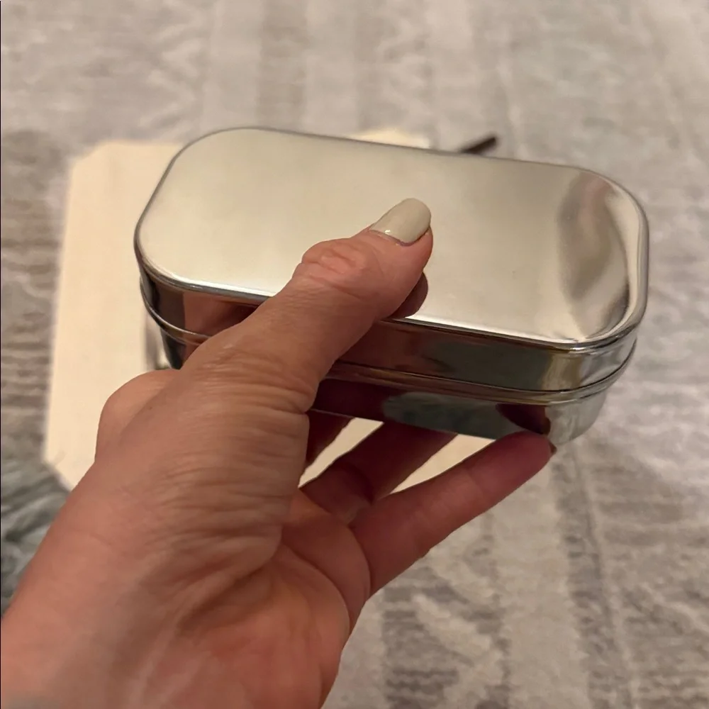 Silver Chrome Container - Picture 2 of 6